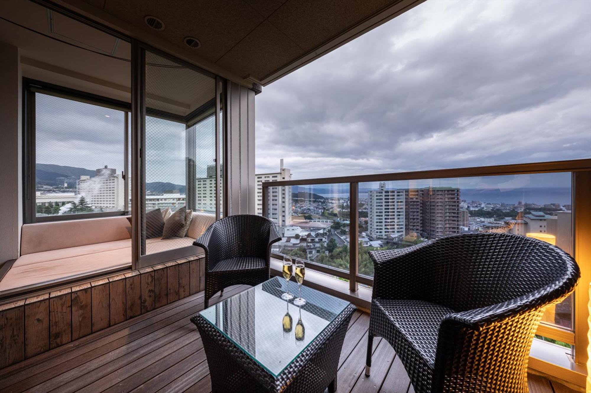 Hotel Ryotei Matsubaya Beppu Esterno foto