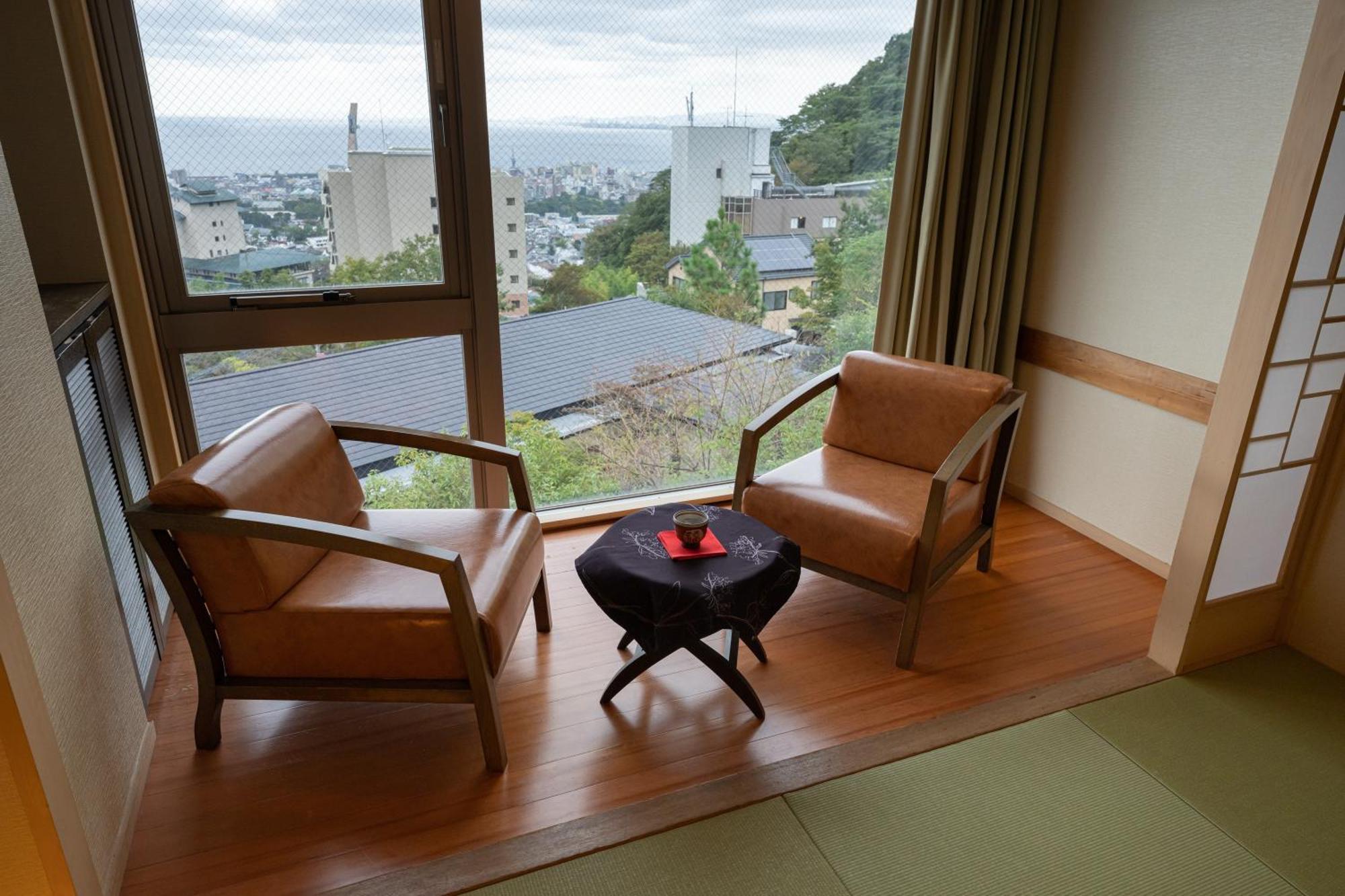 Hotel Ryotei Matsubaya Beppu Esterno foto