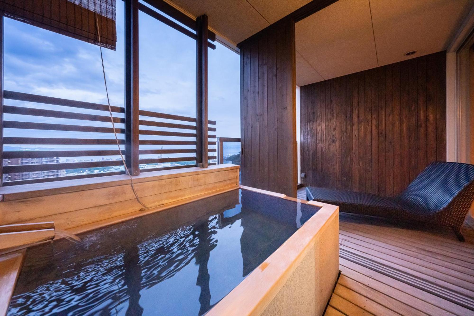 Hotel Ryotei Matsubaya Beppu Esterno foto
