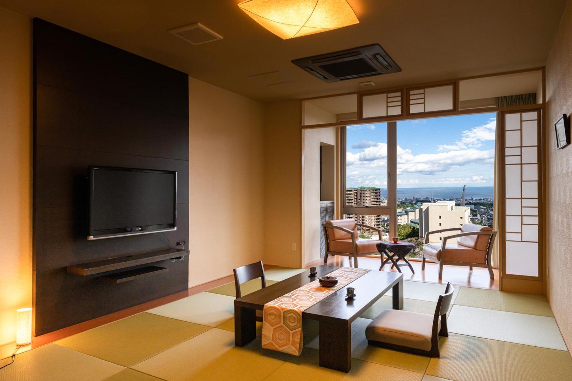 Hotel Ryotei Matsubaya Beppu Esterno foto